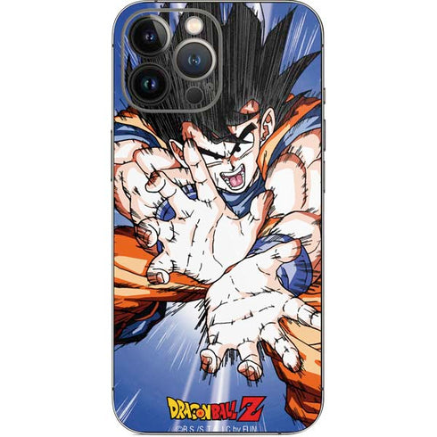 Dragon Ball Z Goku Kamehameha Blast iPhone 13 Pro Max Skin